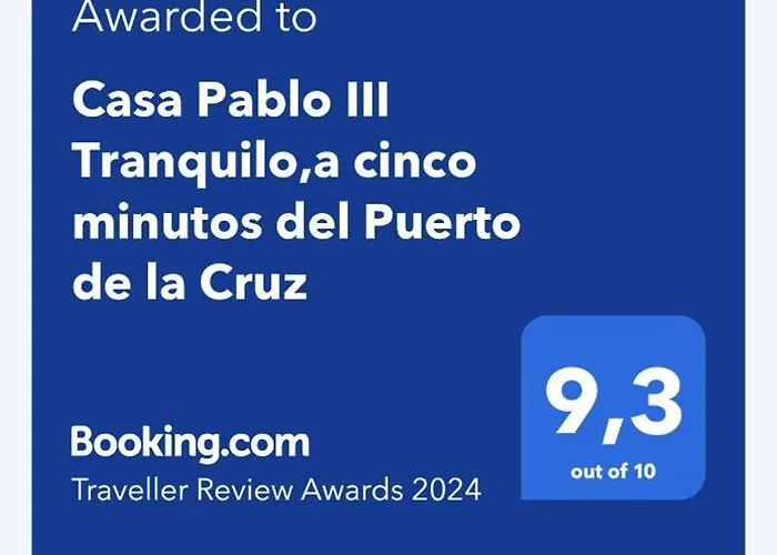 Διαμέρισμα Casa Pablo Iii Tranquilo,a Cinco Minutos Del Puerto De La Cruz